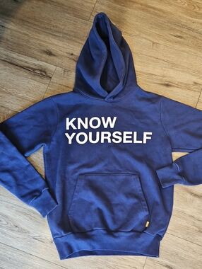OVO October's Very Own Know Yourself Hoodie Blue Small Streetwear  Unisex